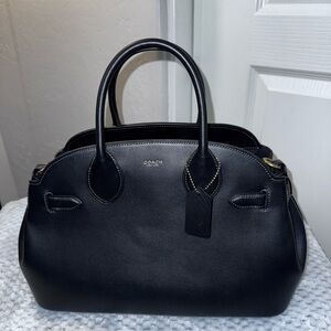 Coach Black Soft Empire Carryall Bag 35